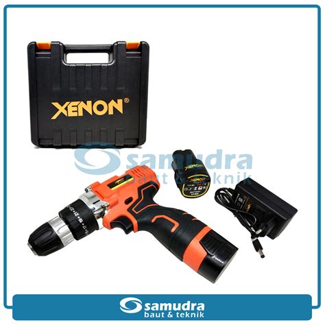 Xenon Cdid Cordless Impact Drill V Mesin Bor Beton Besi Baterai