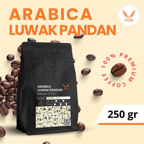 Jual Arabica Luwak Pandan Coffee Kopi Terenak 2023 Kopi Luwak Asli