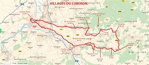 Luberon Map