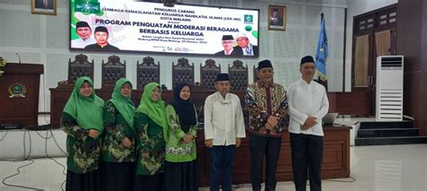 Kuatkan Moderasi Beragama Melalui Keluarga Lkknu Kota Malang Lakukan