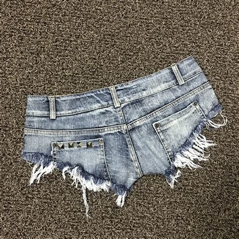 Fleepmart 1pcs Low Waist Women Sexy Super Denim Shorts Summer Denim