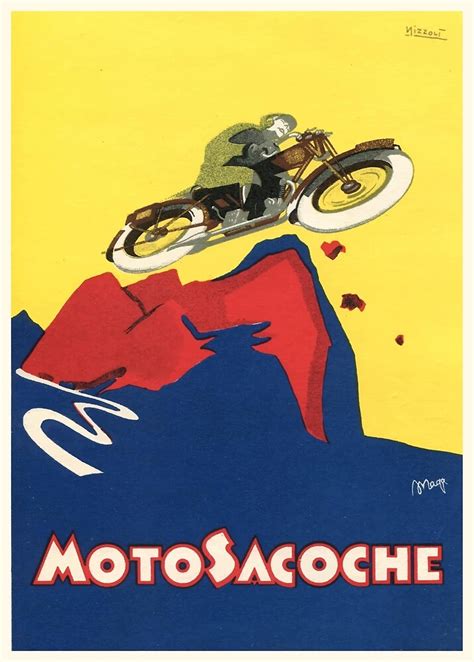 Antique 1927 Italian Advertising Poster By Marcello Nizzoli Promoting