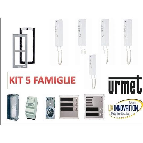 Kit Citofonico Urmet Famiglie