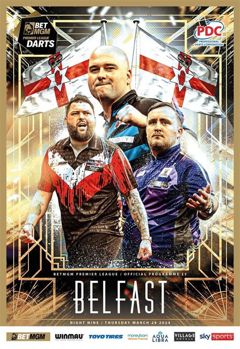 2024 PDC BetMGM Premier League Darts Night 9 BELFAST