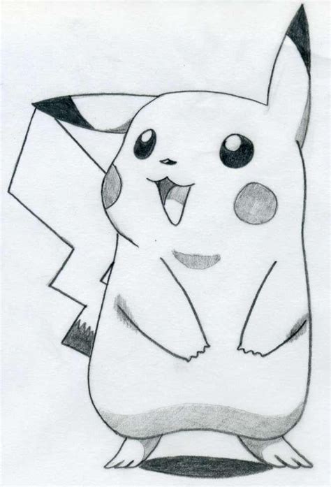 The Sketch of Pikachu. : r/pokemon