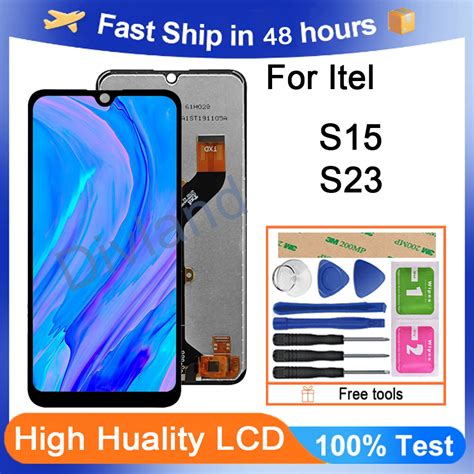 Original Lcd Itel S S Display Touch Screen Digitizer Replacement