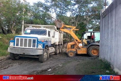 Hoy Tamaulipas Limpian Drenes Para Evitar Estancamientos De Agua En