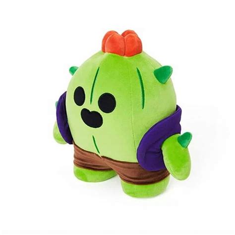 SPIKE MASKOTKA POSTACIE Z GRY BRAWL STARS ZABAWKA MIĘKKA PLUSZAK 25cm