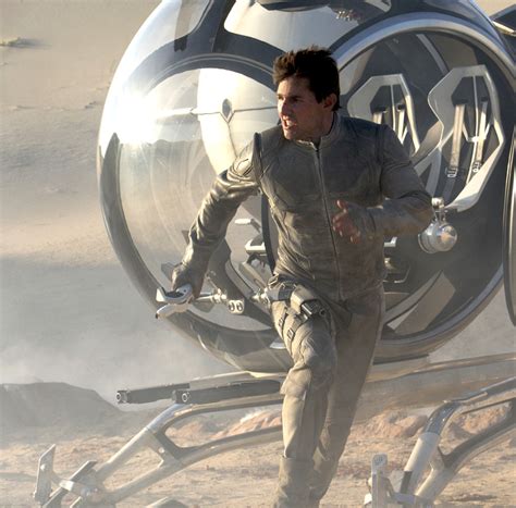 Tom Cruise in a scene from 'Oblivion.' Opening April 19th in the U.S ...