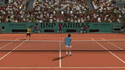 Top Spin Demo Nadal Vs Federer Gameplay Commentary By Renegade