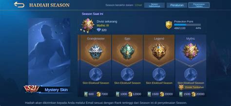 Inilah Urutan Rank Mobile Legends Terbaru Saat Ini Gamedaim