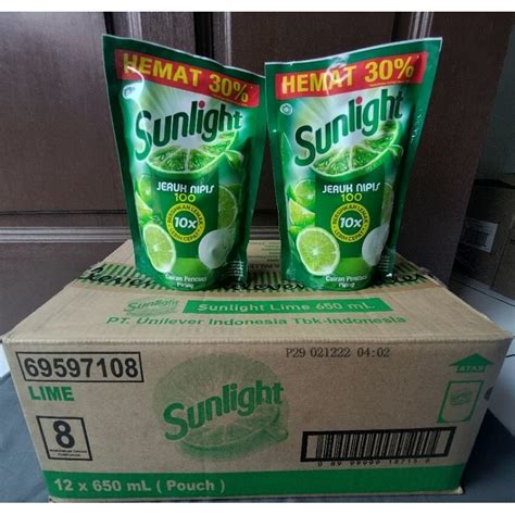 Jual Sunlight Pencuci Piring Ml Dus Shopee Indonesia