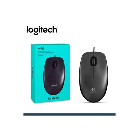 Mouse Logitech M90 Dark Midnight Usb Black Logitech