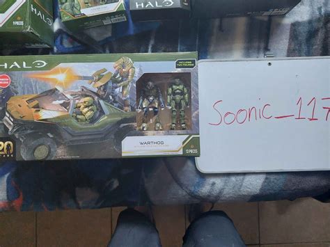 Jazwares World Of Halo 20th Anniversary Warthog W Master Chief Arbiter