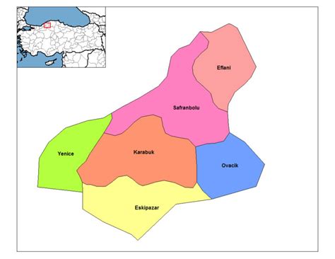 Safranbolu Map and Safranbolu Satellite Image