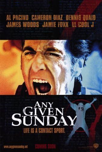 Amazon Any Given Sunday Movie Poster 11 X 17 Inches 28cm X 44cm