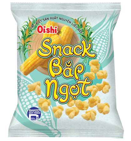 Snack Oishi Sweet Corn 14g X 100 Vietnam FMCG Exporter