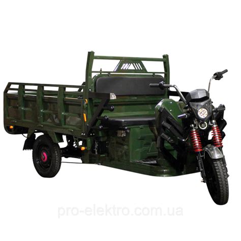 Электрический мопед TRIGO JJ1.6 1000W/60V/50AH(DZM) (зеленый) (ID ...