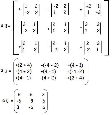 Finding Adjoint Of A Matrix Examples