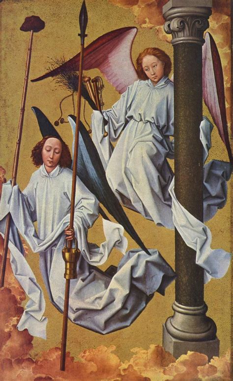 Altar Of The Last Judgement In Beaune Right Panel Detail 1448