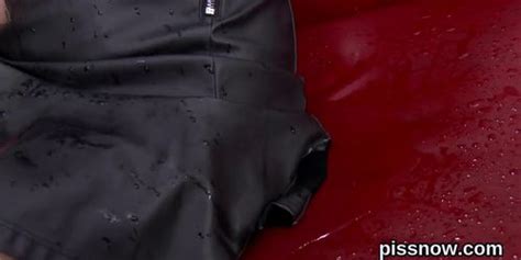 Astounded Centerfold In Lingerie Is Geeting Pissed On And Banged Tnaflix