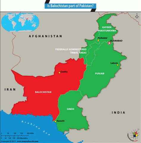 a map of pakistan with all the major cities and their respective ...