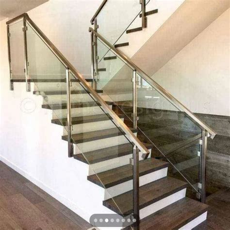 Stairs Stainless Steel Glass Railing For Home At Rs Feet In