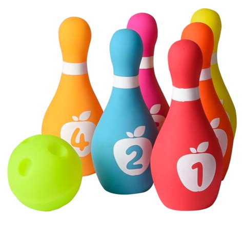 Playkidz Soft Baby Bowling Set 7 Piece Soft Bowling Game For Boys