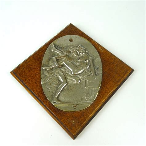 Antique French Art Deco Erotica Nude Woman Man Wall Art Etsy