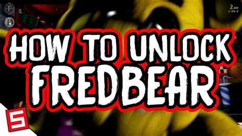 How To Unlock Fredbear Secret Jumpscare Fnaf Ultimate Custom Night