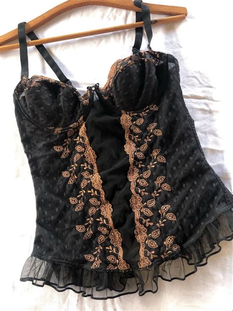 Corset Demillus Lingerie Feminina Etiqueta Cgc Lingerie