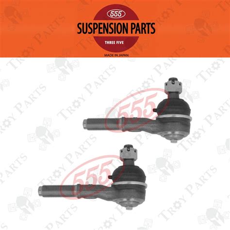 2pc Original 555 Japan Tie Rod End Set Outer For Mitsubishi Pajero