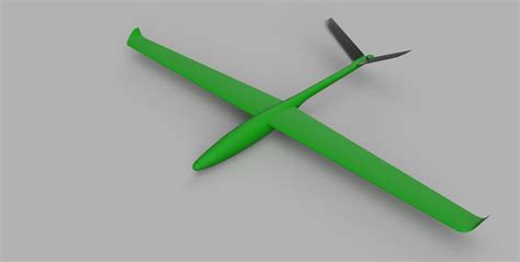 3d Glider Rc Print 3d Turbosquid 2171245