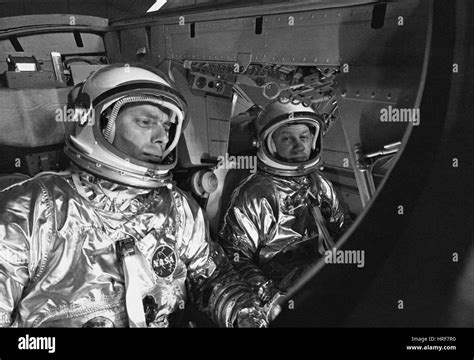 Inside Gemini Spacecraft Stock Photo - Alamy