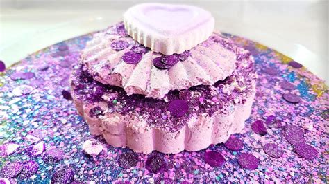 Glitter Overload Mudpie And A Purple Heart A Gym Chalk Treat 💜💗🤍 Gym