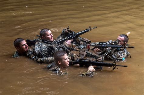 Soldiers Train For Jungle Warfare At Hawaii Rainforest