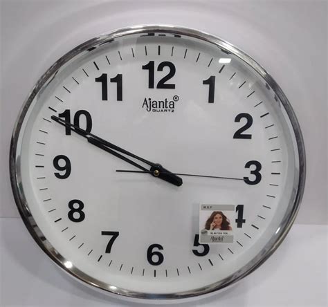 Ajanta Analog Wall Clock Size Mm Dia At Rs Piece In