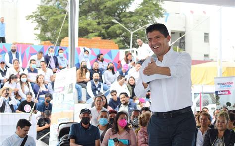 Anuncia Eduardo Rivera pavimentación de calles al sur de la ciudad El