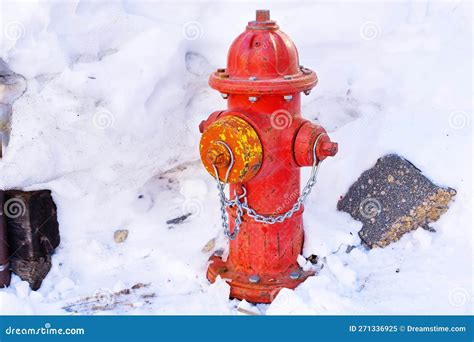 Clear Access To Fire Hydrant After Snow Removal Stock Image Image Of Maintain Firefighters