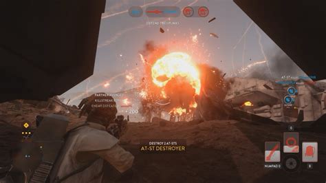 Star Wars Battlefront Walker Assault Weequay Kill Streak On Jakku