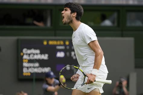 Tennis Carlos Alcaraz Remporte Son Premier Wimbledon Et Met Fin Au