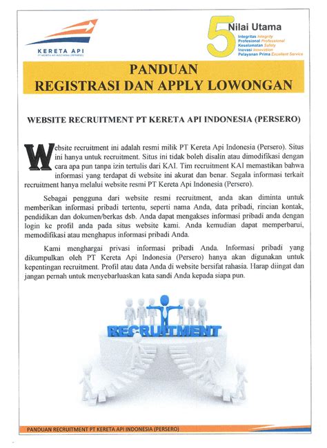 TATA CARA Panduan Recruitment KAI Akuntansi Studocu