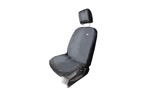 Ford Transit Courier 2014 Onwards Front Passenger Seat Cover Black Four Fasteners Ltd