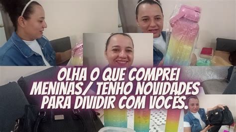 VLOG Olha O Que Comprei Meninas Tenho Novidades Para Dividir