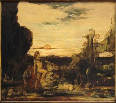 Hercules And The Lernaean Hydra By Gustave Moreau USEUM