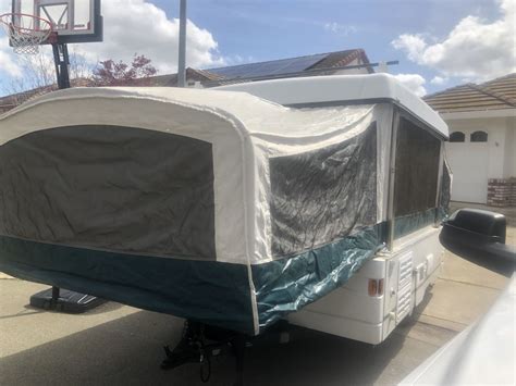 2002 Coleman Santa Fe Pop Up Tent Trailer For Sale In Sacramento CA