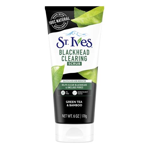 St Ives Face Scrub Green Tea And Bamboo 6 Oz