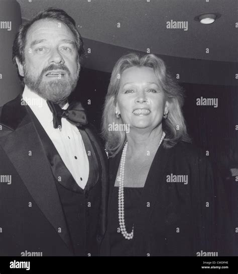 Richard Crenna With His Wife Penni Sweeneythe Young Musicians Stock