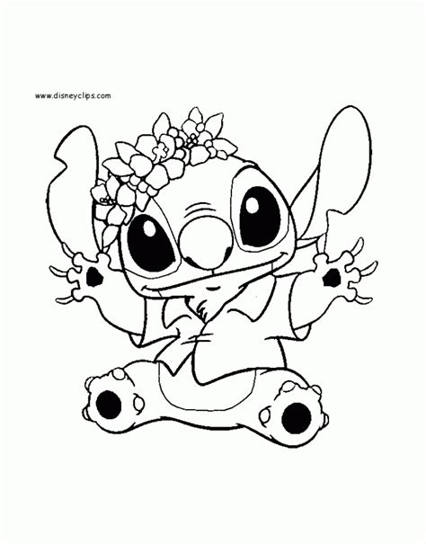 20 Free Printable Stitch Coloring Pages