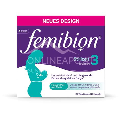 Femibion® 3 Stillzeit 28 Tabletten + 28 Kapseln | schnell günstig geliefert